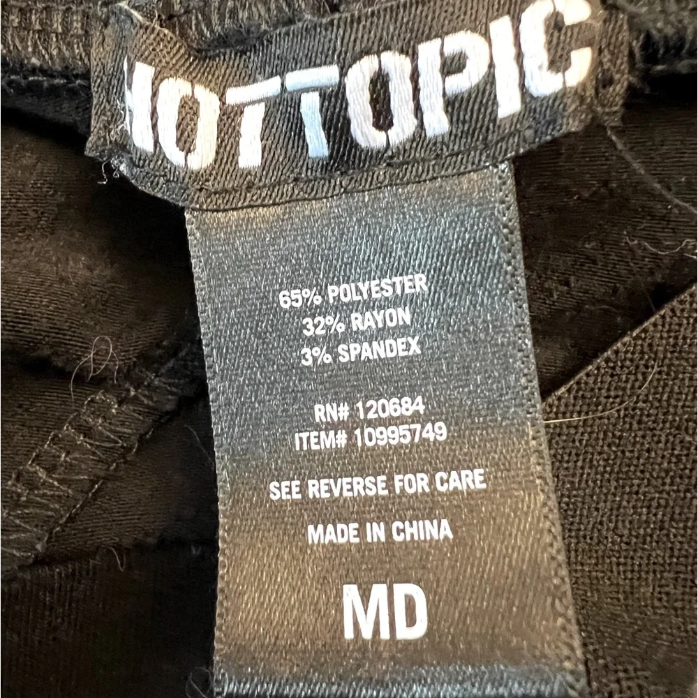 Hot Topic Suspender Circle Skirt - Picture 4 of 4